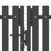 Cancello per Recinzione in Acciaio 4x2,5 m Antracite 146338