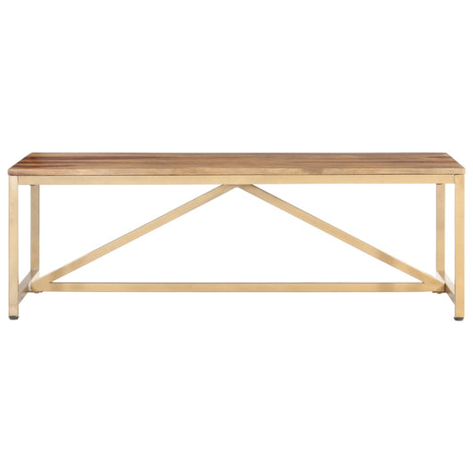 Tavolino da Salotto 120x60x40cm in Legno Massello 286339