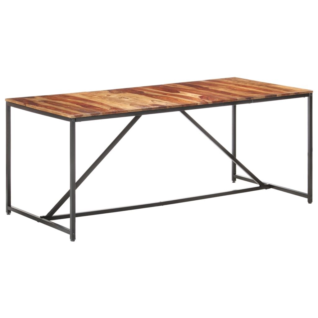 Tavolo da Pranzo 180x90x76 cm in Legno Massello 286343
