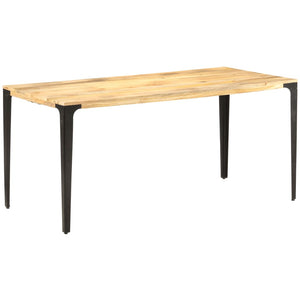 Tavolo da Pranzo 160x80x76 cm in Legno Massello di Mango 286364