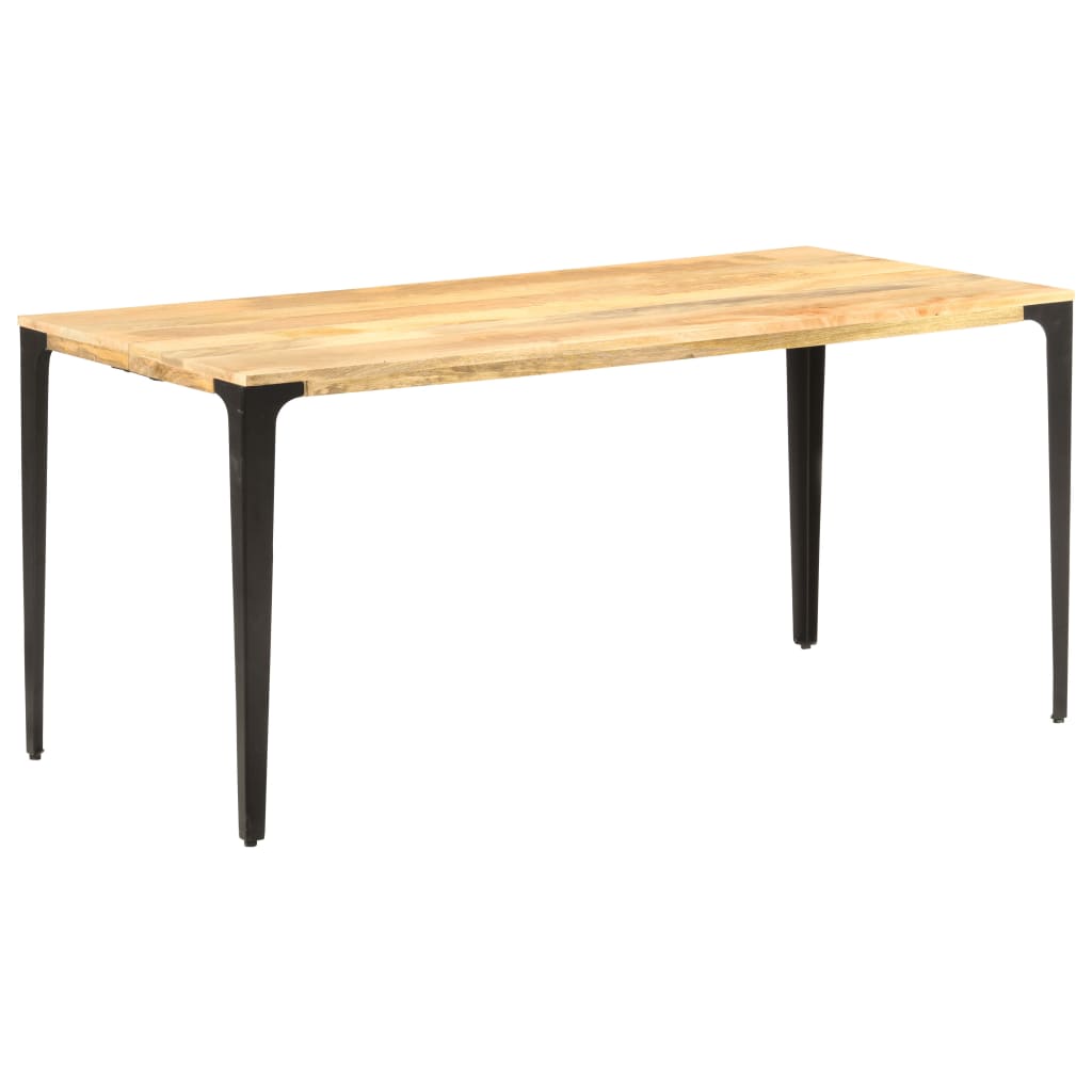 Tavolo da Pranzo 160x80x76 cm in Legno Massello di Mango 286364