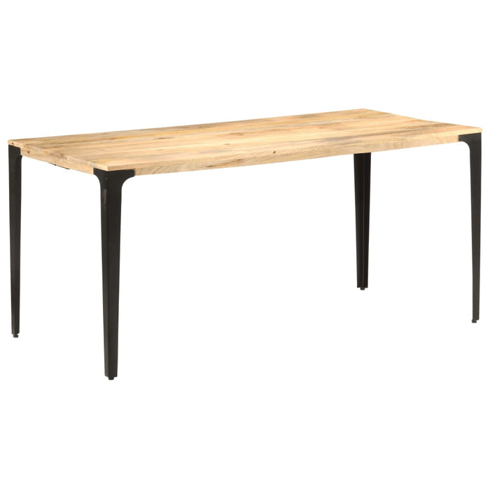 Tavolo da Pranzo 160x80x76 cm in Legno Massello di Mango 286364