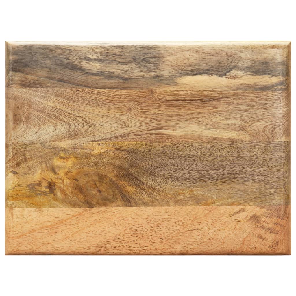 Portariviste 40x30x50 cm in Legno Massello di Mango e Acciaio cod mxl 76402