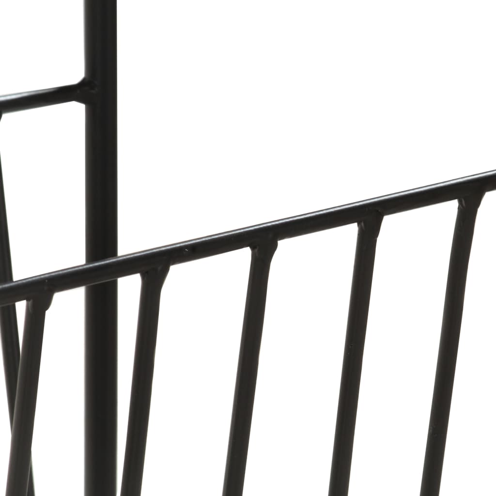 Portariviste 40x30x50 cm in Legno Massello di Mango e Acciaio cod mxl 76402