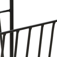 Portariviste 40x30x50 cm in Legno Massello di Mango e Acciaio cod mxl 76402