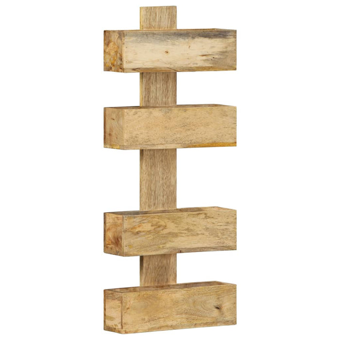 Portariviste a Parete 30x11x72 cm in Legno Massello di Mango 286466