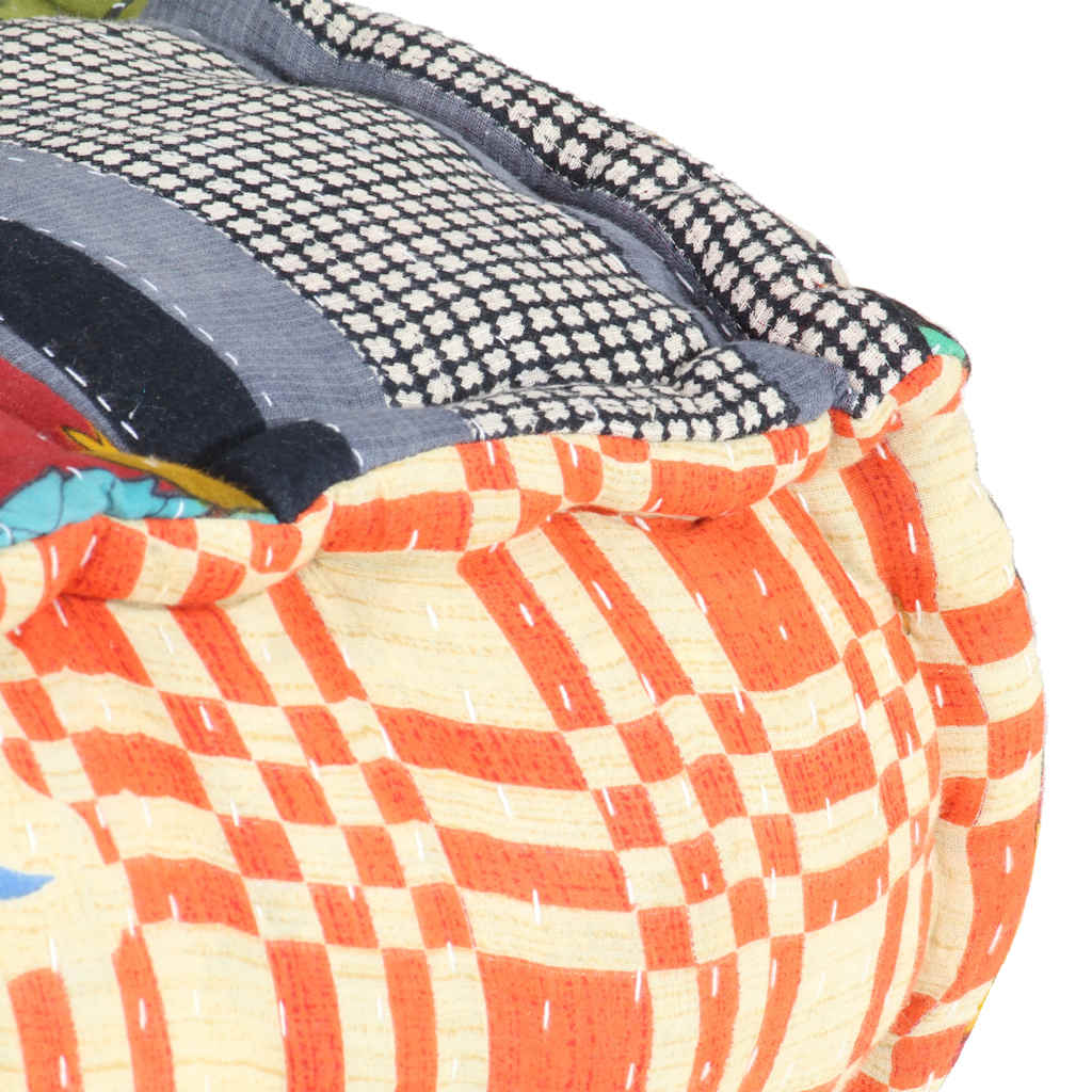 Pouf Modulare in Tessuto Patchwork 287702