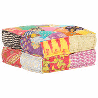Pouf 60x70x36 cm in Tessuto Patchwork 287707