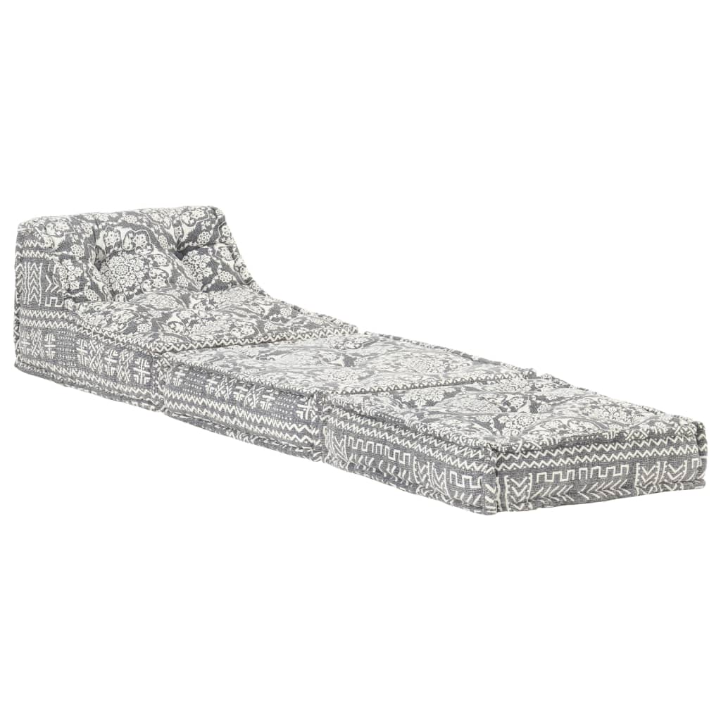 Pouf Modulare Grigio Chiaro in Tessuto cod mxl 68142