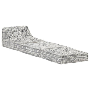 Pouf Modulare Grigio Chiaro in Tessuto cod mxl 68142