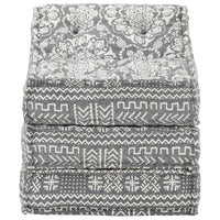 Pouf Modulare Grigio Chiaro in Tessuto cod mxl 68142