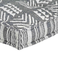 Cuscino per Divani a Pallet Grigio in Tessuto Patchwork 287718