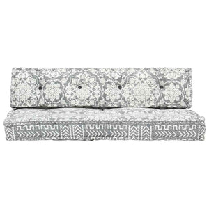 Cuscino per Divani Pallet Grigio Chiaro in Tessuto Patchwork 287720