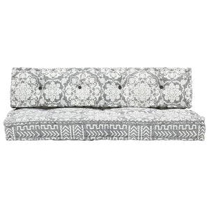 Cuscino per Divani Pallet Grigio Chiaro in Tessuto Patchwork   cod mxl 68543