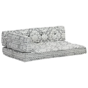 Cuscino per Divani Pallet Grigio Chiaro in Tessuto Patchwork   cod mxl 68134