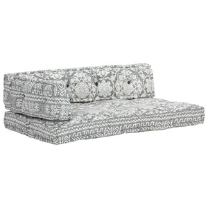 Cuscino per Divani Pallet Grigio Chiaro in Tessuto Patchwork   cod mxl 68134