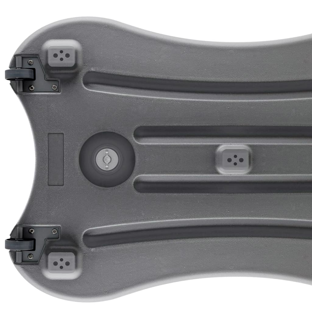 Piedistallo per Poster A1 Base ad Acqua Grigio Lega Alluminio 51204