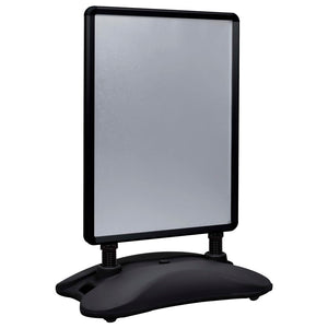 Piedistallo per Poster A1 Base ad Acqua Nero Lega di Alluminio cod mxl 64479