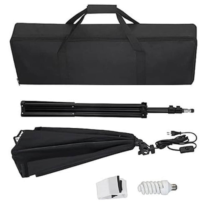 Set Studio Fotografico con Sfondi e Luci Softbox 3051358