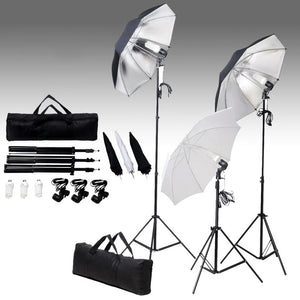 Kit professionale per studio fotografico con 5 fondali e set di illuminazione 02_0001488