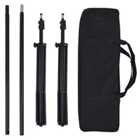 Kit professionale per studio fotografico con 5 fondali e set di illuminazione 02_0001488