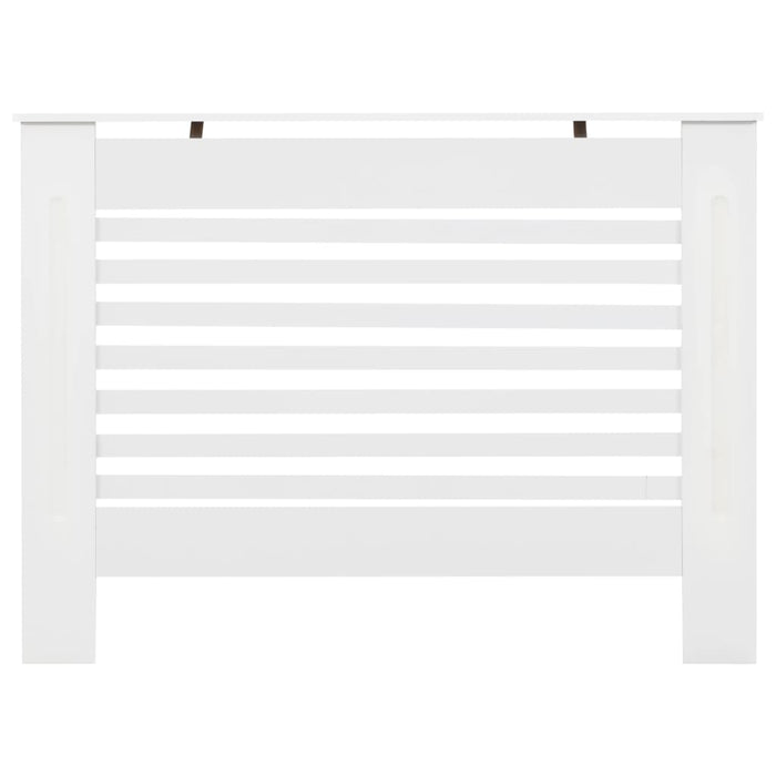 Coperture per Radiatori 2 pz Bianche 112x19x81,5 cm in MDF 3051374