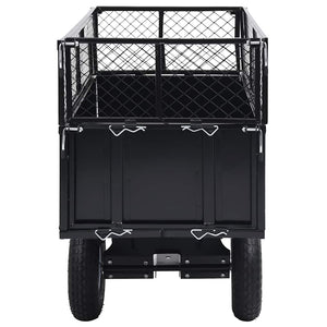 Rimorchio Ribaltabile per Tosaerba Carico 150 kg