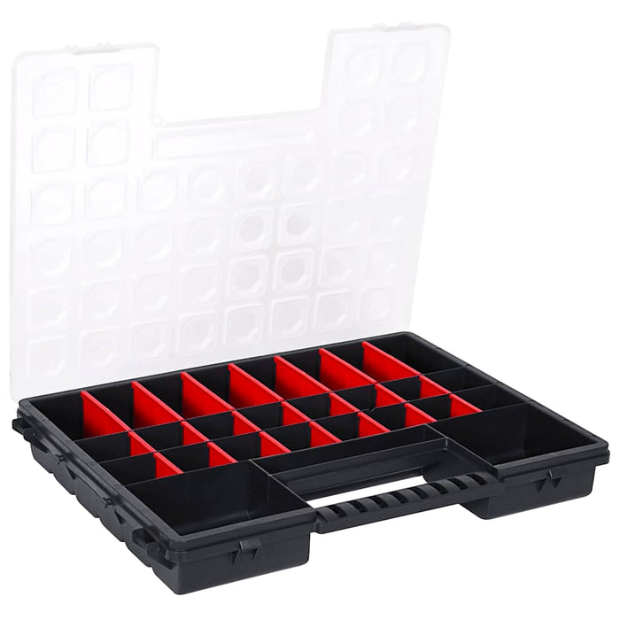 Scatole Assortimento 5 pz con Divisori 385x283x50mm in Plastica 146273