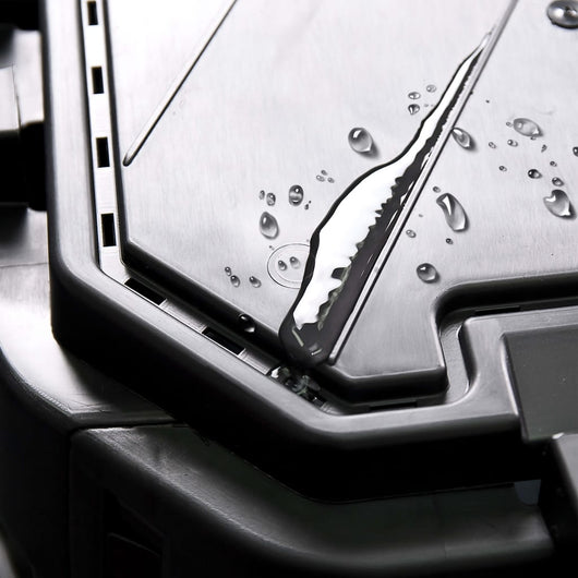 Compostiera da Giardino Nera 68,9x68,9x83,9 cm 360 L 146275