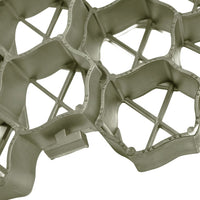 Griglie per l'Erba 16 pz Verdi 60x40x3 cm in Plastica 146280