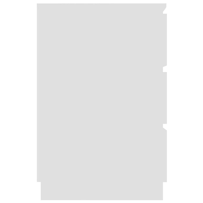 Scrivania Bianca 140x50x77 cm in Legno Multistrato 800810