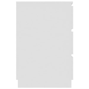 Scrivania tavolo postazione di lavoro mobile per computer studio 140 x 50 x 77 cm derivati ​​del legno bianco 02_0023524