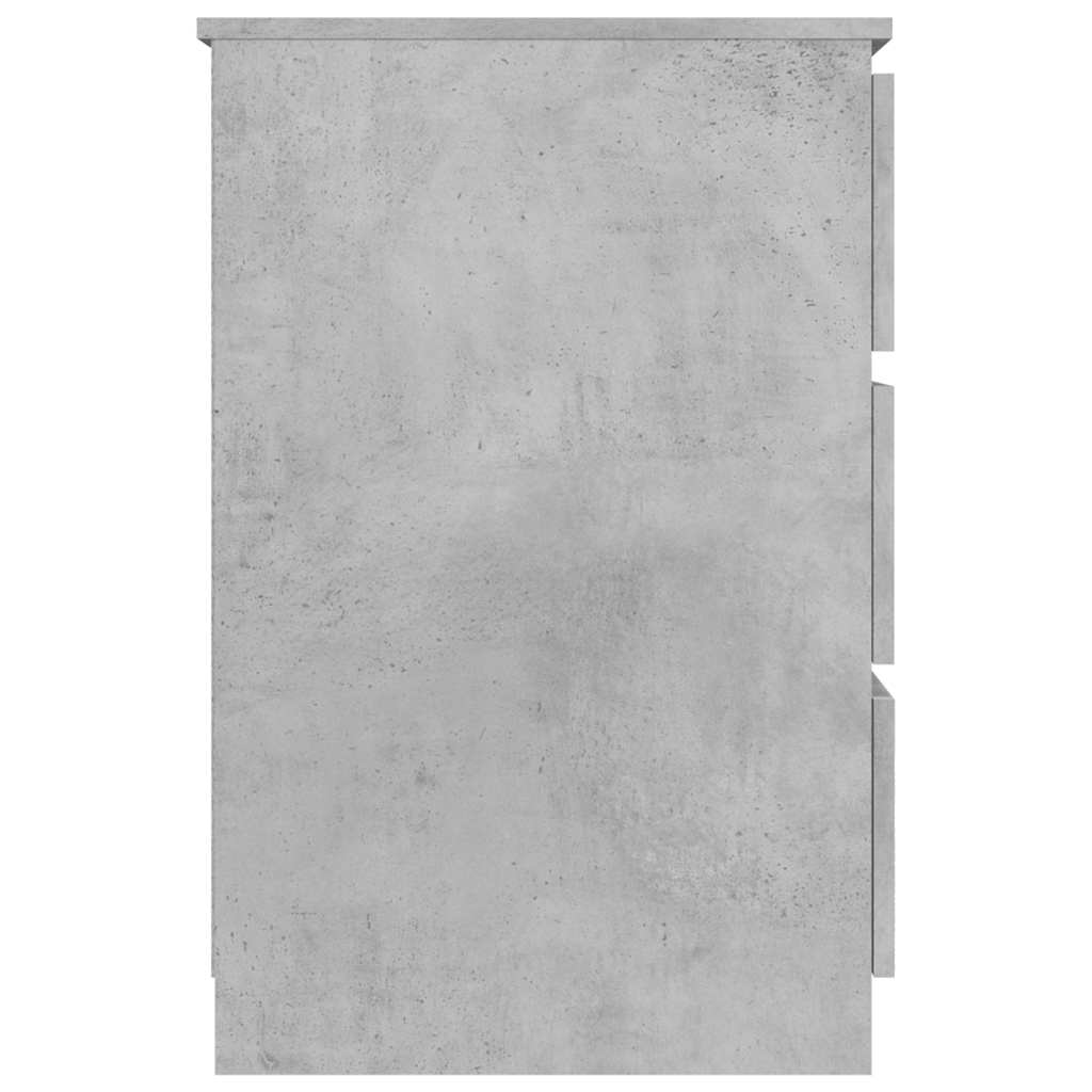 Scrivania Grigio Cemento 140x50x77 cm in Legno Multistrato 800814