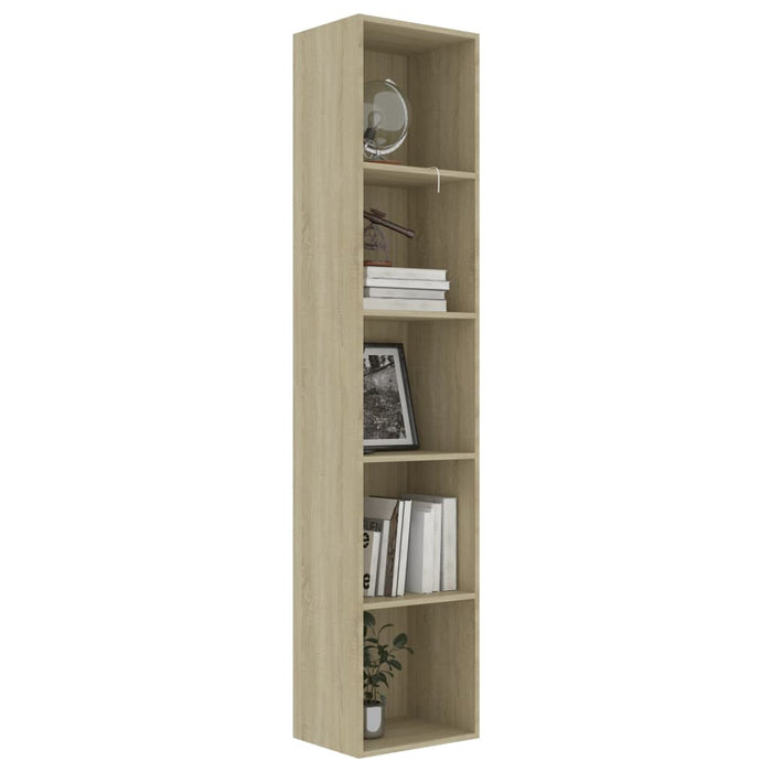 Libreria Rovere Sonoma 40x30x189 cm in Legno Multistratocod mxl 97350
