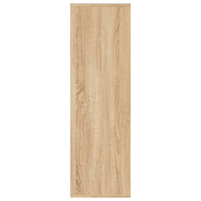 Libreria Effetto Rovere Sonoma 98x30x98 cm in Truciolato
