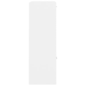 Armadietto Bianco 60x29,5x90 cm in Legno Ingegnerizzato