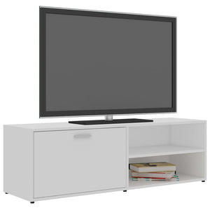 Mobile Porta TV Bianco 120x34x37 cm in Legno Multistrato cod mxl 62466