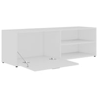 Mobile Porta TV Bianco 120x34x37 cm in Legno Multistrato 801152