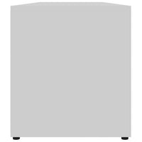 Mobile TV multimediale scaffale per televisione televisione buffet sala da pranzo soggiorno camera da letto 120 x 34 x 37 cm derivati ​​del legno bianco 02_0025855