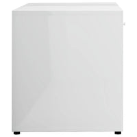 Mobile Porta TV Bianco Lucido 120x34x37 cm in Truciolato cod mxl 59952