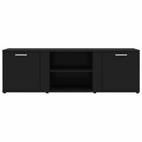 Mobile Porta TV Nero 120x34x37 cm in Truciolato cod mxl 66935