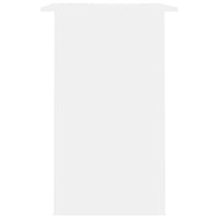 Scrivania tavolo postazione di lavoro mobile per computer studio 90 x 50 x 74 cm derivati ​​del legno bianco 02_0023529