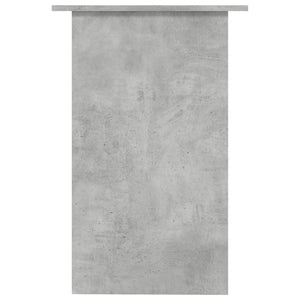 Scrivania Grigio Cemento 90x50x74 cm in Legno Multistrato 801174