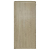 Credenza Rovere Sonoma 120x35,5x75 cm in Legno Multistrato 801331