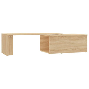 Tavolino da Salotto Rovere Sonoma 150x50x35cm Legno Multistrato 801340
