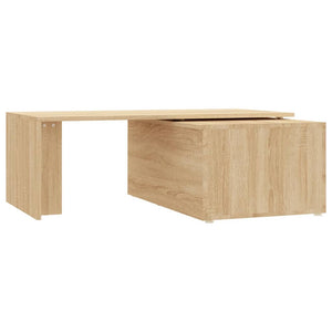 Tavolino da Salotto-Tavolino da soggiorno-Tavolo Rovere Sonoma 150x50x35cm Legno Multistrato