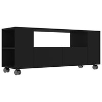 Mobile Porta TV Nero 120x35x43 cm in Truciolato cod mxl 11570