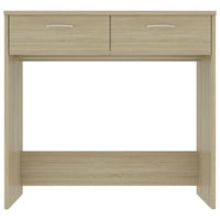 Scrivania Rovere Sonoma 80x40x75 cm in Truciolato cod mxl 63157