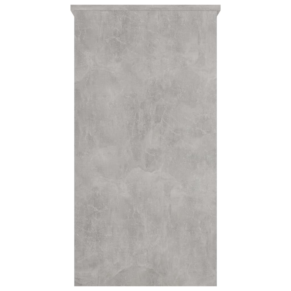 Scrivania Grigio Cemento 80x40x75 cm in Legno Multistrato 801359