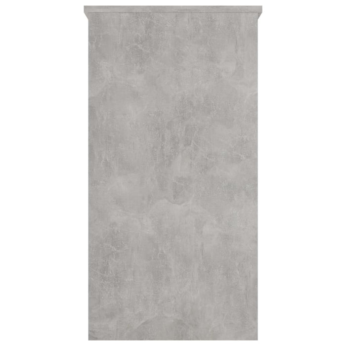 Scrivania Grigio Cemento 80x40x75 cm in Legno Multistrato 801359